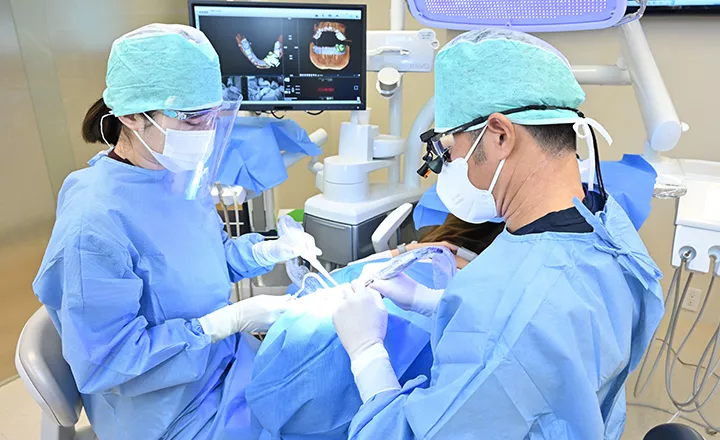 インプラントの埋入