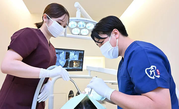 初期固定の確認